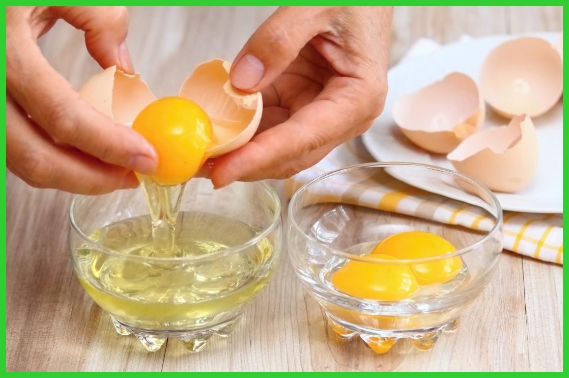 clara de ovo para eliminar cravos e espinhas