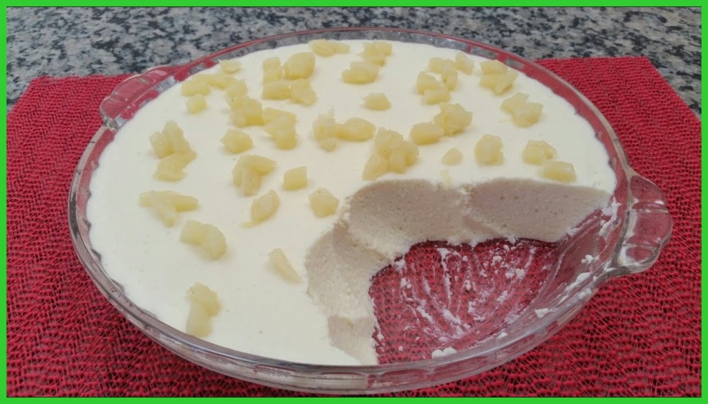 mousse de abacaxi