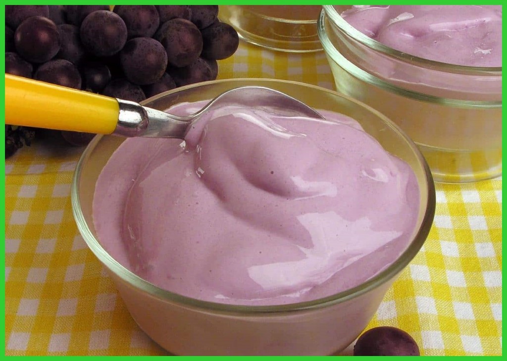 mousse de uva